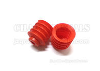 Food Grade Red Industrial Rubber Suction Cups With Germany LFGB Approved