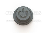 DN 10 mm Black Color Silicone Push Button Cover For Power Key Switch