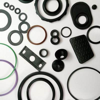 40-90 Shore A Customization Rubber FKM NBR Rubber Parts For Industry And Household