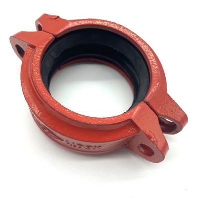 Ductile Iron Coupling Clamp Grooved Foodstuff EPDM Rubber Plumbing Fittings