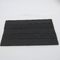 Double Tape Black Silicone Rubber Sheet ISO9001 Die Cut Rubber 170mm X 5mm
