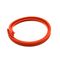 65A Red EPDM Molded Rubber Parts Widely Use Rohs Square Rubber Gaskets